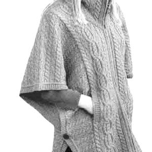 Beautiful Wool Sweater Poncho